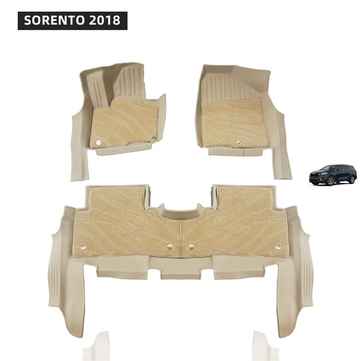 SORENTO 2018 uchun zavod issiq sotiladigan moslashtirilgan 5D avtomobil uchun mo'ljallangan mat